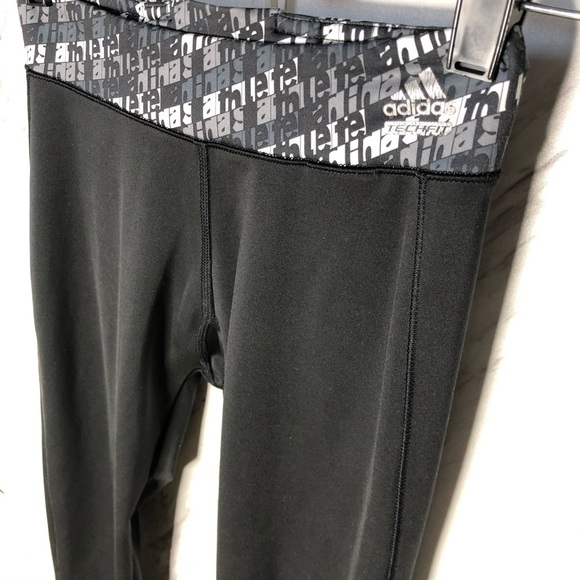 Adidas Techfit Climalite Workout Leggings SZ XS - Picture 3 of 6